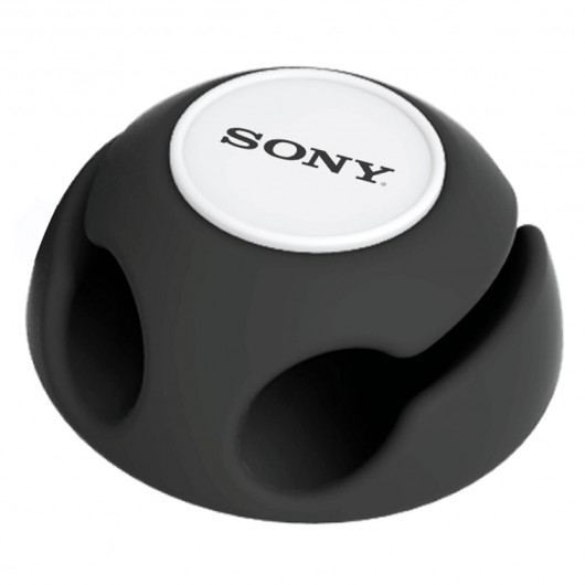 Round Cable Manager Black